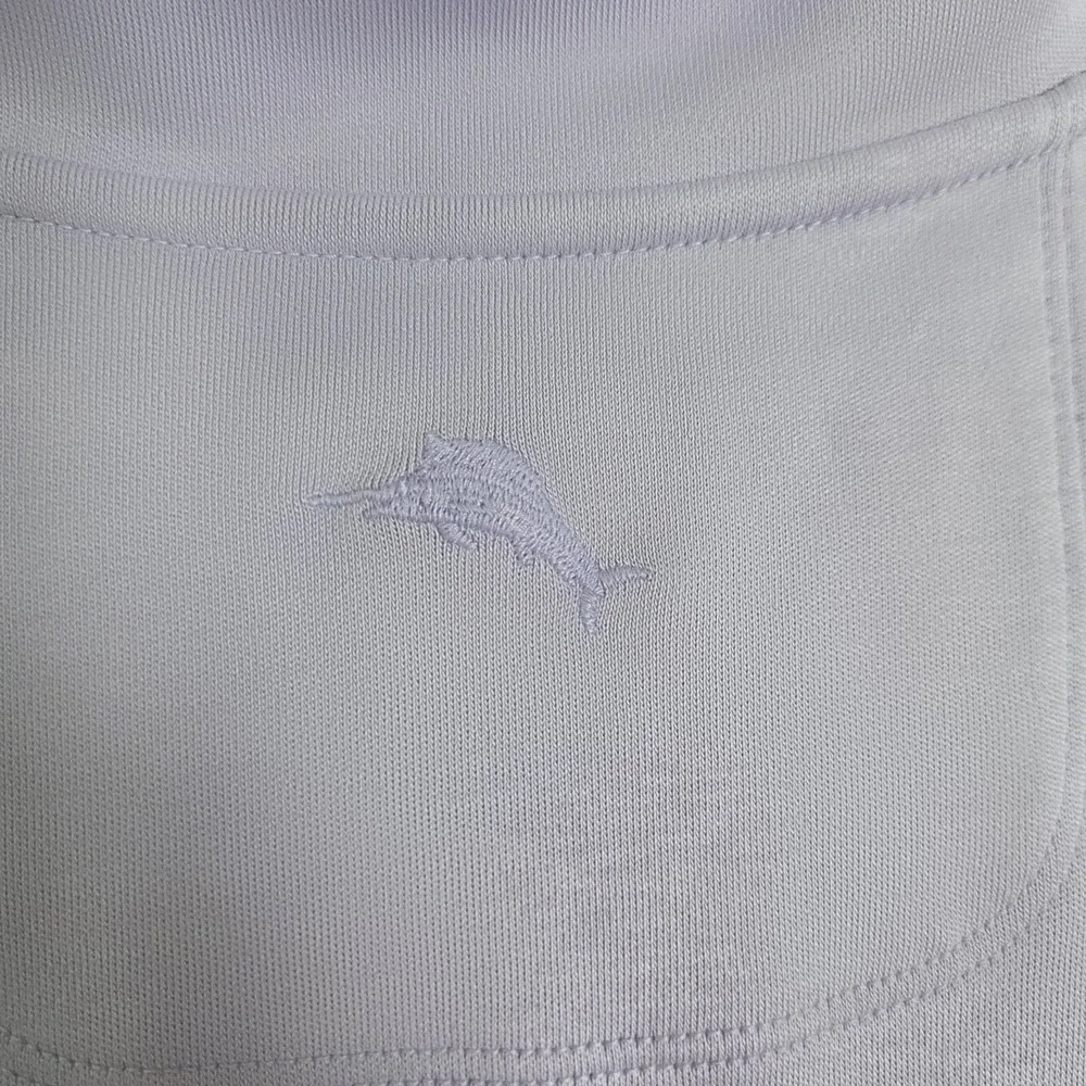 Tommy Bahama Men's XLT Quarter Zip LS Pullover Sweatshirt Lavendar Pima Cotton